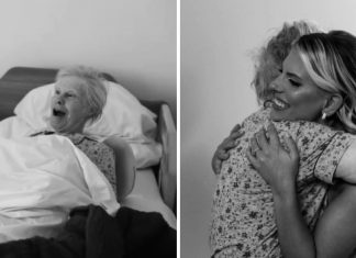 Noiva visita avó doente no dia do casamento e a reação dela é emocionante