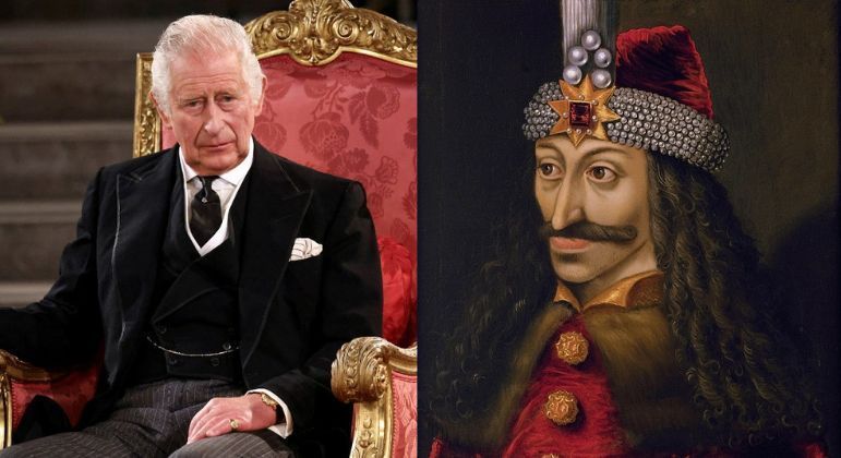 asomadetodosafetos.com - Rei Charles 3° conta que é parente do conde Drácula: 'Sou descendente'