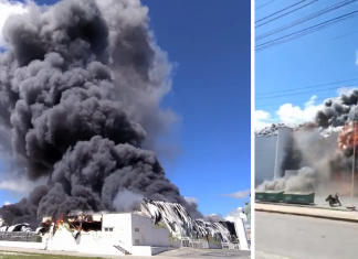 Loja da Havan na Bahia é destruída por incêndio de grandes proporções