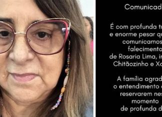 Falece irmã de Chitãozinho e Xororó, Rosália Lima: “Profunda dor”
