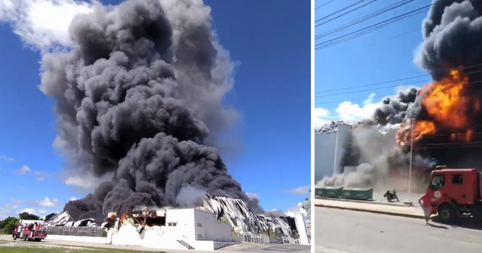 Loja da Havan na Bahia é destruída por incêndio de grandes proporções