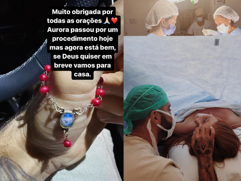 asomadetodosafetos.com - Pedro Scooby revela que filha recém-nascida teve que passar por outra cirurgia