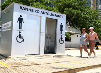 Saiba como funciona o “banheiro do futuro” que fez sucesso em Balneário Camboriú