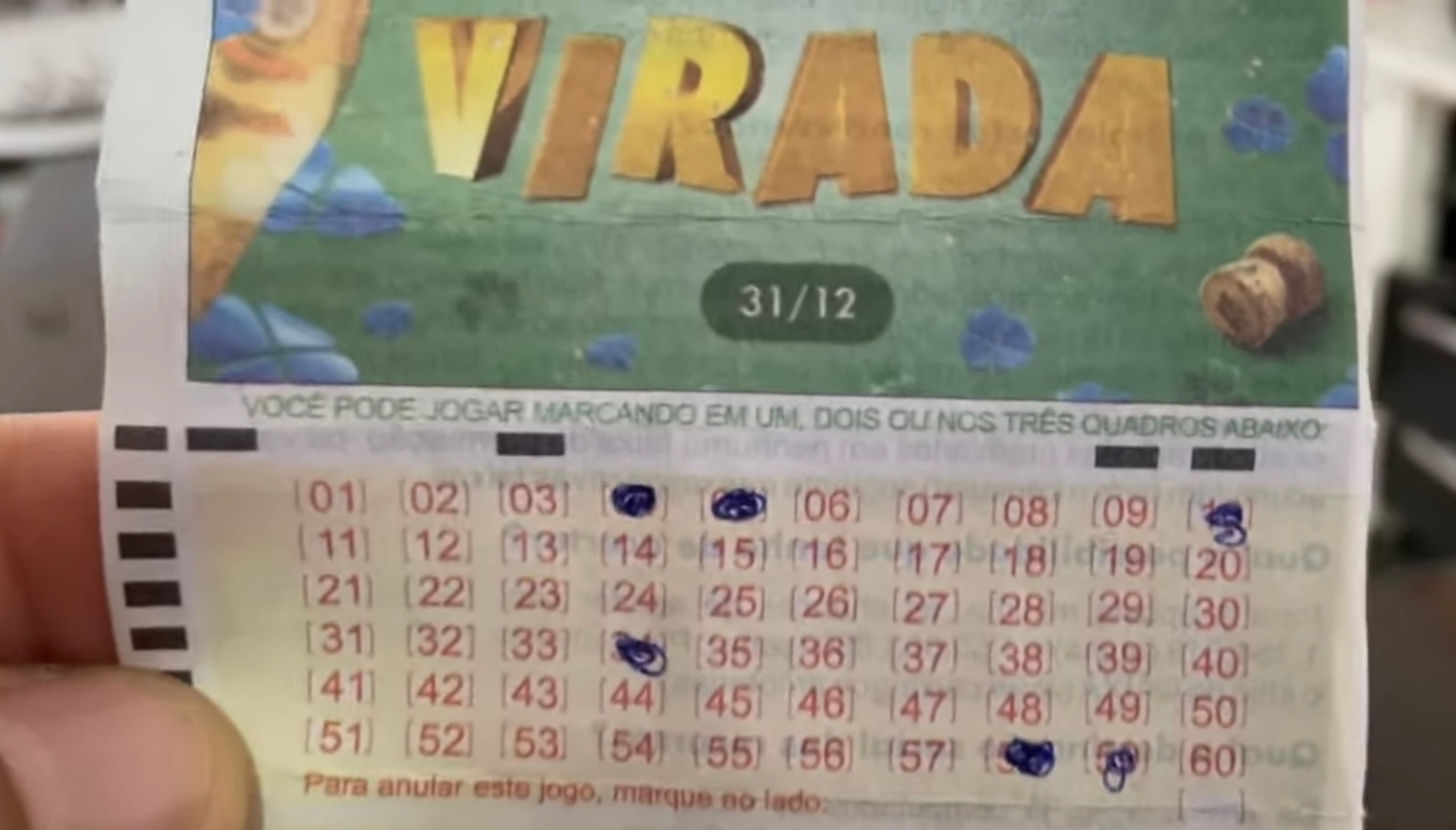 asomadetodosafetos.com - Menino acertou seis números da Mega da Virada mas mãe não usou o bilhete
