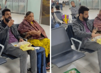 Eles enfrentam olhares estranhos, mas trazem comida de casa para economizar no aeroporto