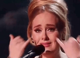 Fã que perdeu a esposa faz Adele cair em lágrimas em meio de show. Assista!