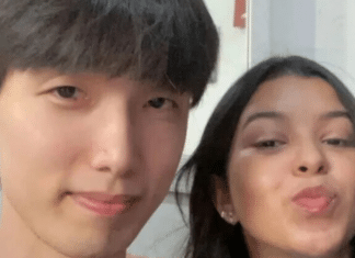 Jovem da Coréia viaja 16 mil quilômetros para conhecer namorada do Ceará