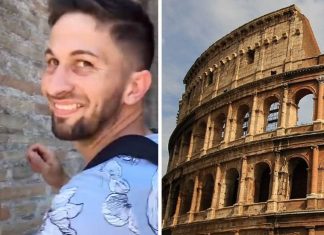 Turista arranha parede do Coliseu com seu nome e o da namorada: “Não sabia que era tão antigo”