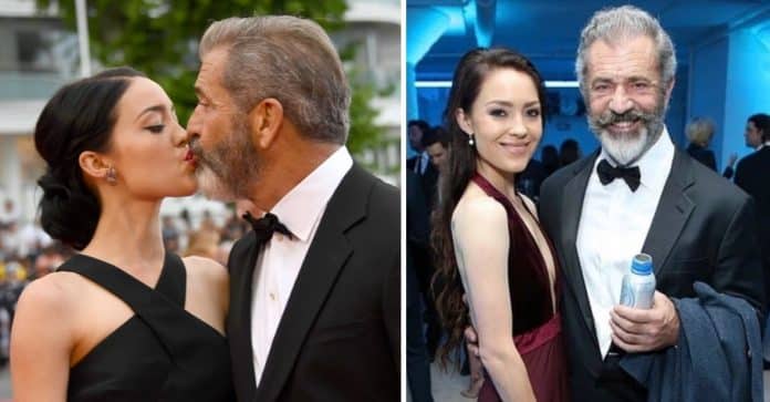 Mel Gibson rejeita críticas por estar em um relacionamento com uma mulher 34 anos mais nova