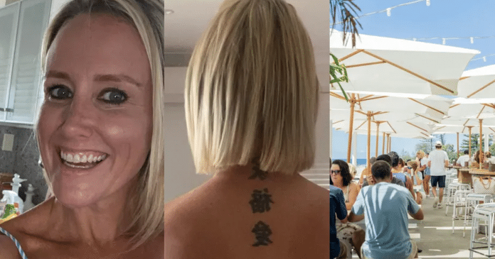 Cliente é barrada em restaurante por tatuagens nas costas: ‘aparentemente são muito intimidadoras’