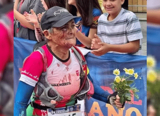 Mulher de 68 anos conquista maratona do Meridiano: “Inspiração global”