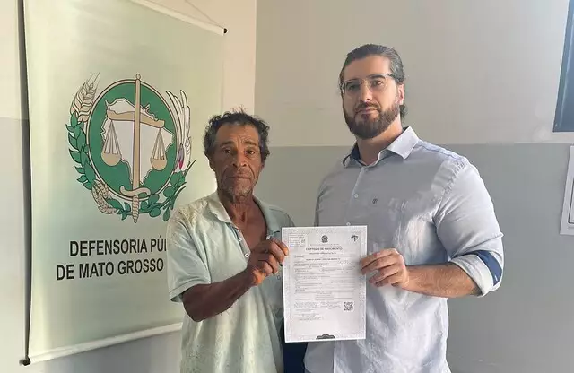 asomadetodosafetos.com - Idoso conquista sua primeira certidão de nascimento depois de 65 anos "sem existir"