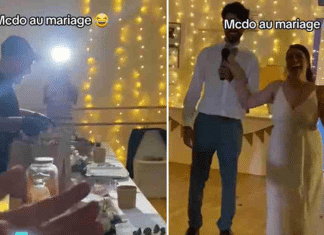 Noivos servem McDonald’s na festa de casamento e criam polêmica: “Não teria coragem”