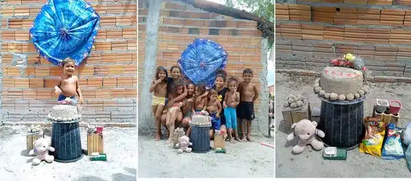 asomadetodosafetos.com - "Não tinha como comprar": Diz mãe de garoto que comemorou aniversário com bolinho de areia