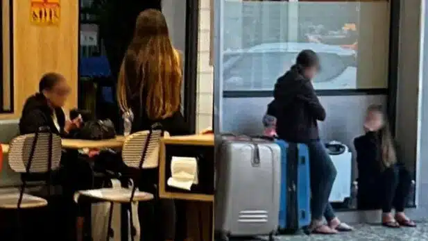 asomadetodosafetos.com - Mãe e sua filha chamam a atenção por morar há três meses no McDonald’s do Leblon